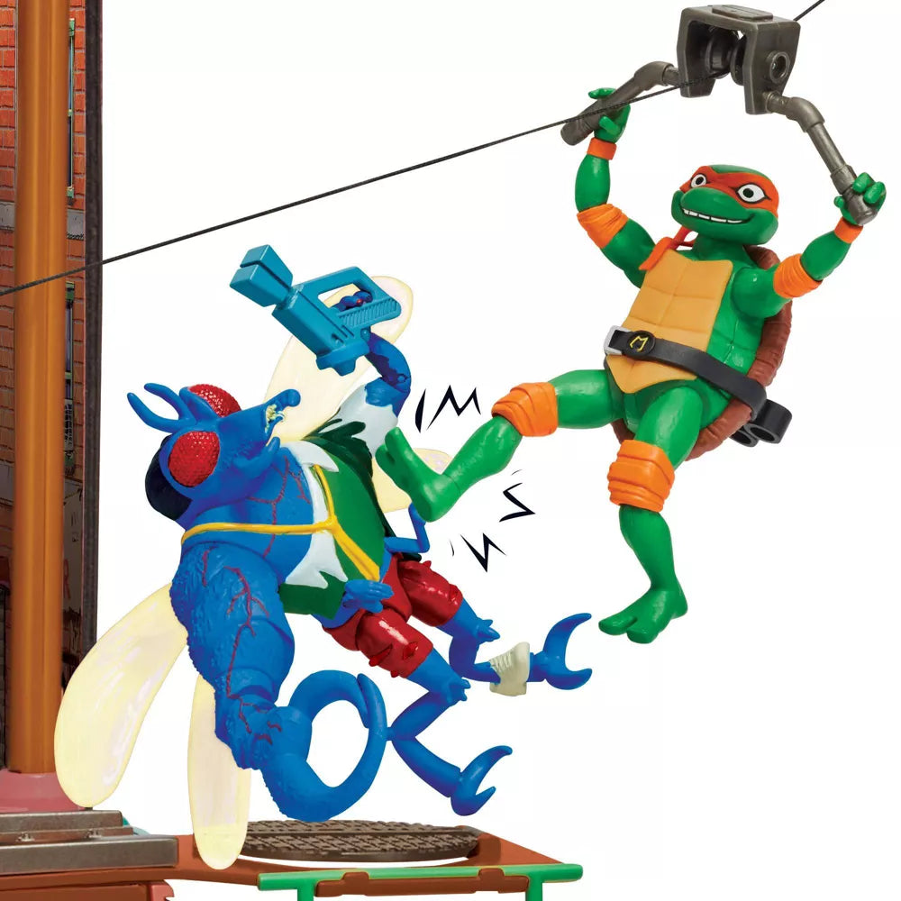 Teini-ikäiset Mutanttininjakilpikonnat Turtles Mayhem Large Playset Sewer, Turtles Leikkisetti