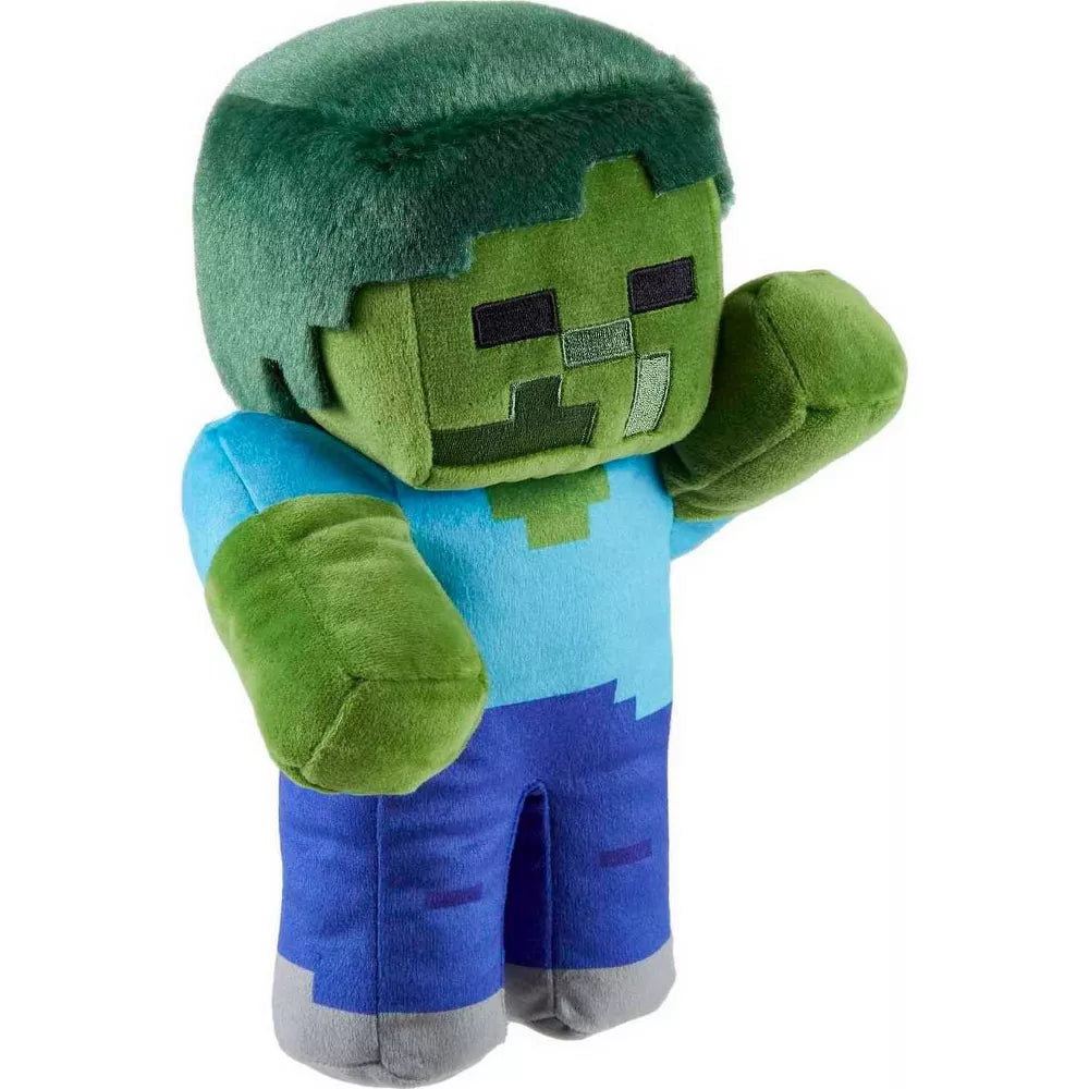 Minecraft Zombie Pehmolelu 23cm