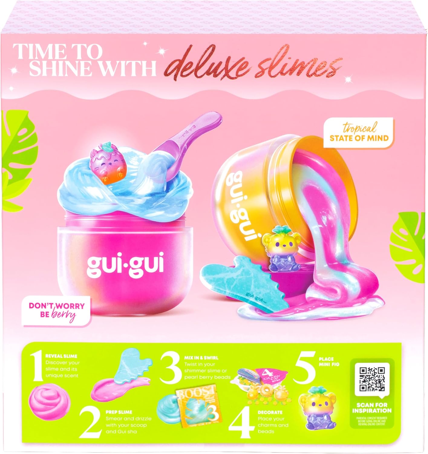 GUI GUI Deluxe Fruity Glow Limapakkaus 2 Limaa