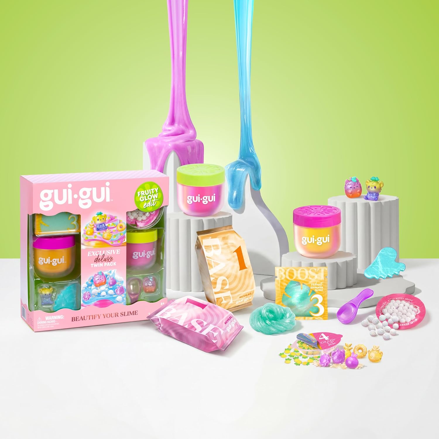 GUI GUI Deluxe Fruity Glow Limapakkaus 2 Limaa