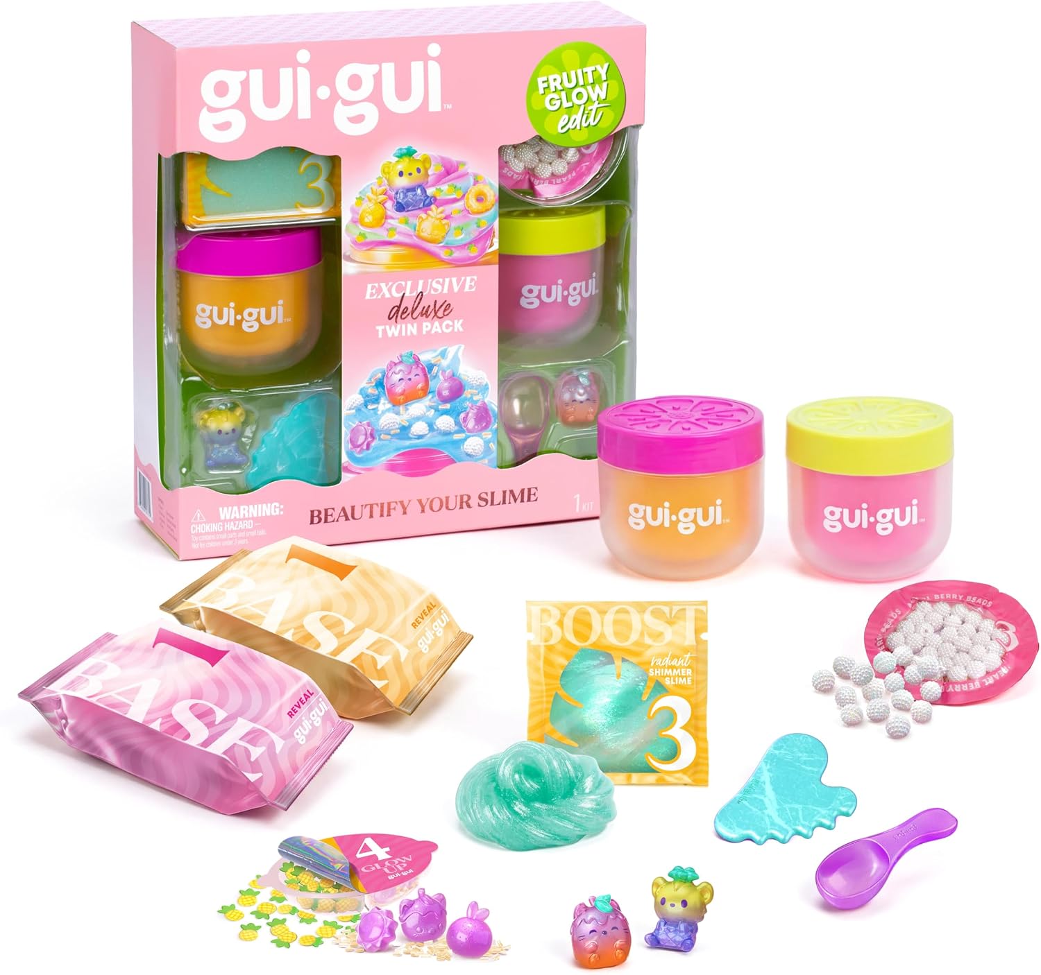 GUI GUI Deluxe Fruity Glow Limapakkaus 2 Limaa