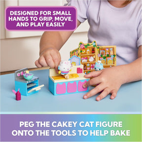 Gabby's Dollhouse Fairylandia Cakey Cats Fairy Kitchen Set