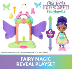 Gabby's Dollhouse Fairylandia Fairy Magic Reveal Gabby Leikkisetti