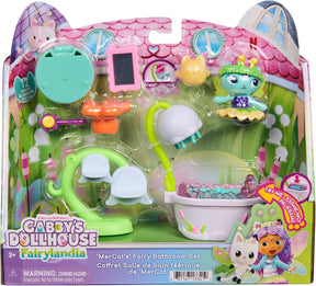 Gabby's Dollhouse Fairylandia Mercats Fairy Bathroom Leikkisetti