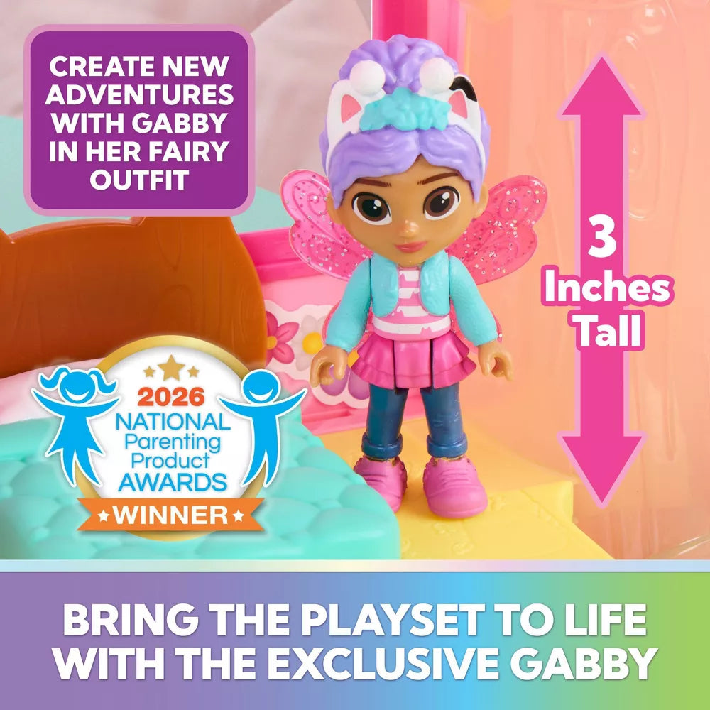 Gabby's Dollhouse Flutter Magic Fairy Keijuleikkisetti