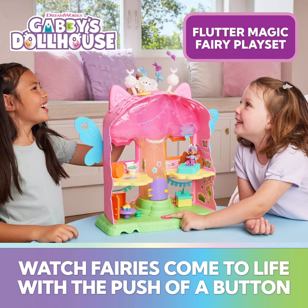 Gabby's Dollhouse Flutter Magic Fairy Keijuleikkisetti