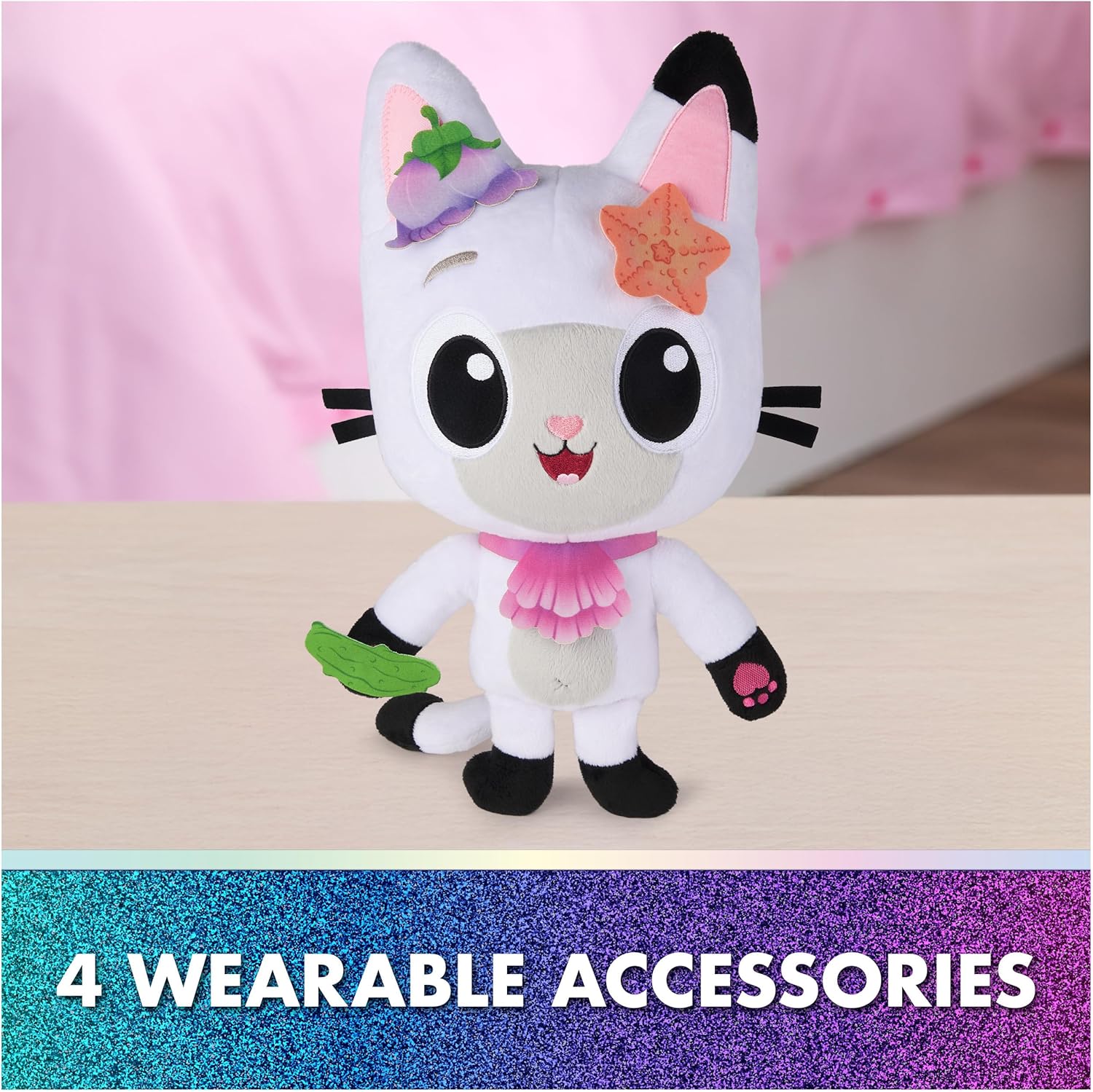 Gabby's Dollhouse Puhuva Pandy Paws Pehmolelu