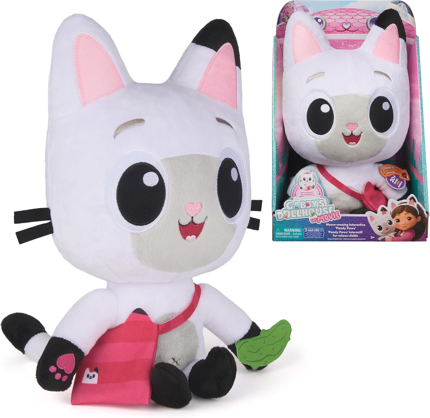 Gabby's Dollhouse Puhuva Pandy Paws Pehmolelu