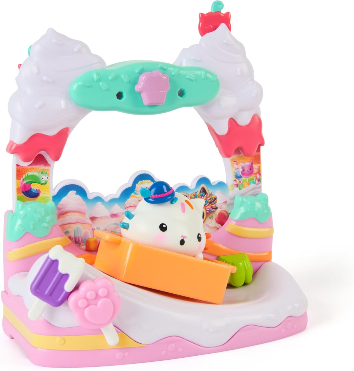 Gabby's Dollhouse The Movie Cakey Cats Sweet Treat Balcony Leikkisetti