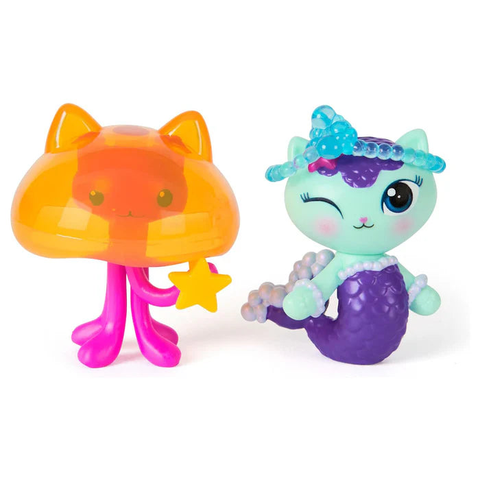 Gabby's Dollhouse The Movie Hahmopakkaus Mercat & Kitty Jellyfish