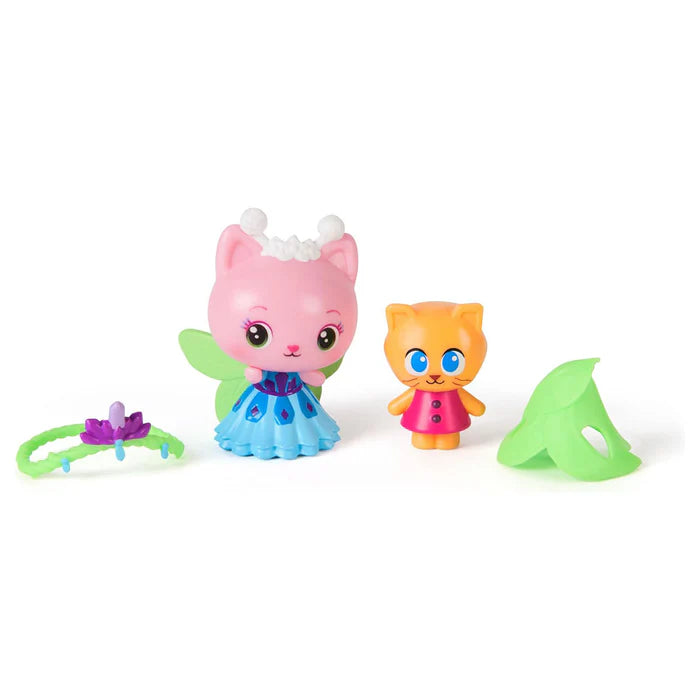 Gabby's Dollhouse The Movie Hahmopakkaus Queen Kitty Fairy & Kitty Gnome