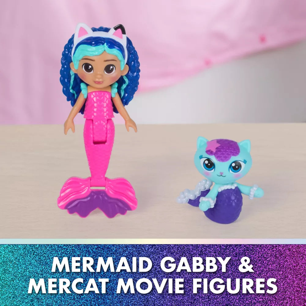 Gabby's Dollhouse The Movie Mercats Kitty Aquarium Leikkisetti