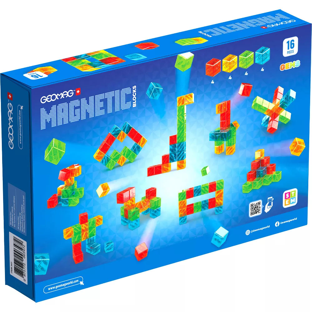 Geomag 3D Magneettinen Rakennussarja Blocks 16 Osaa