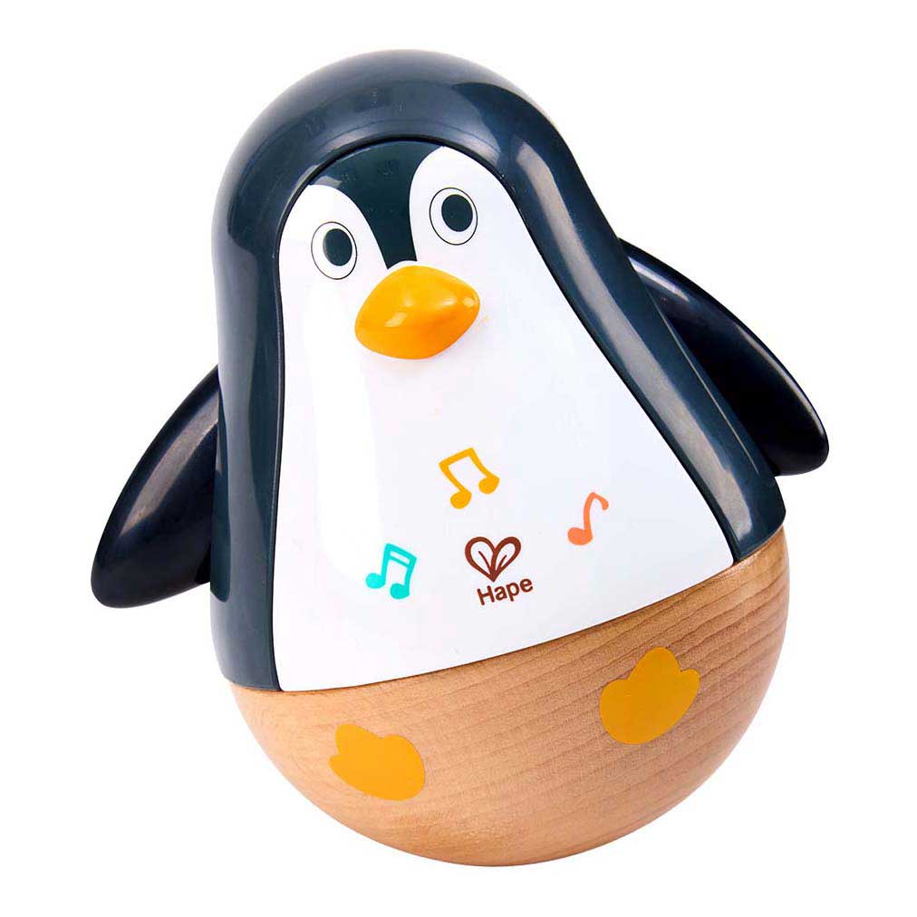 Hape Huojuva Pingviiniperhe Keinulelu  
