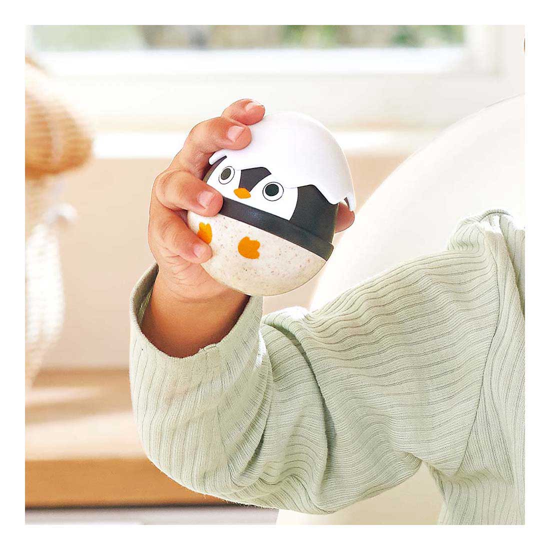 Hape Huojuva Pingviiniperhe Keinulelu  
