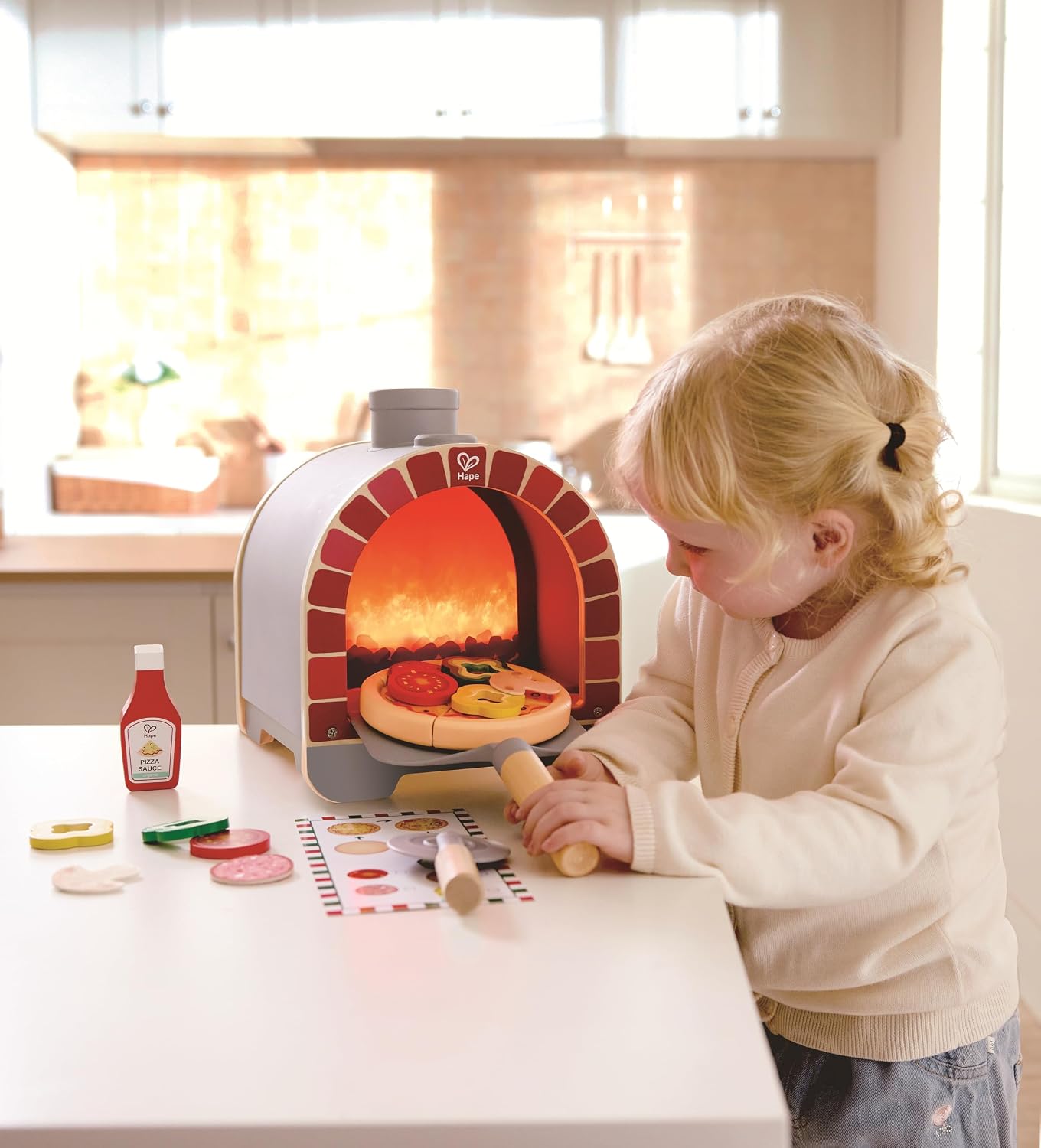 Hape Leikki Pizzauuni Äänillä ja Valolla