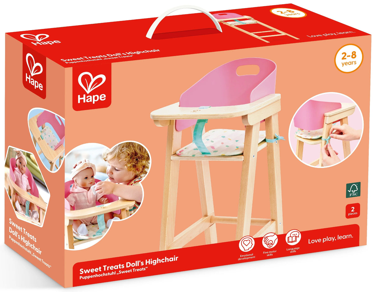 Hape Nuken Puinen Syöttötuoli