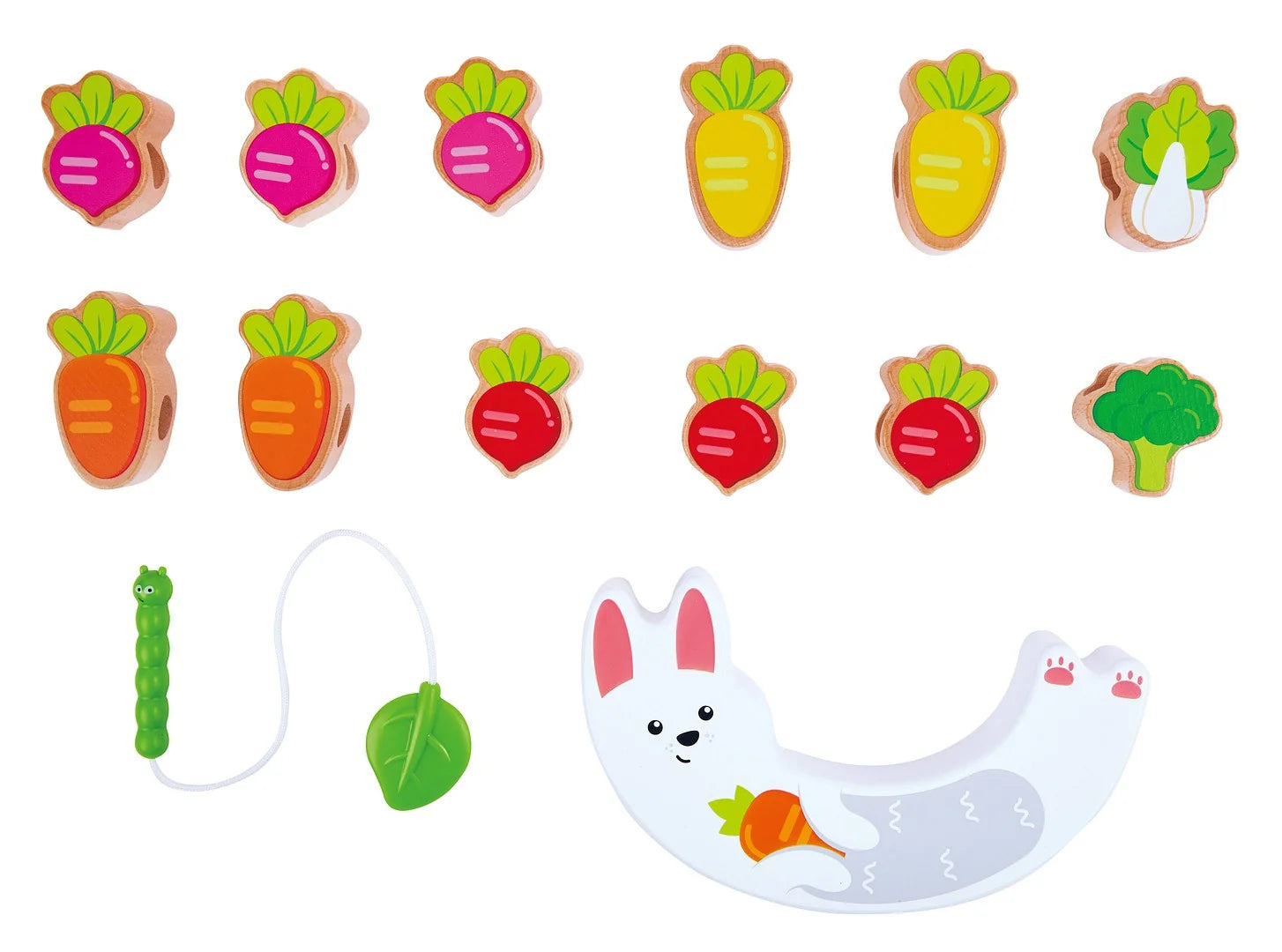 Hape Puinen Tasapainopeli/Pujotusleikki Pupu
