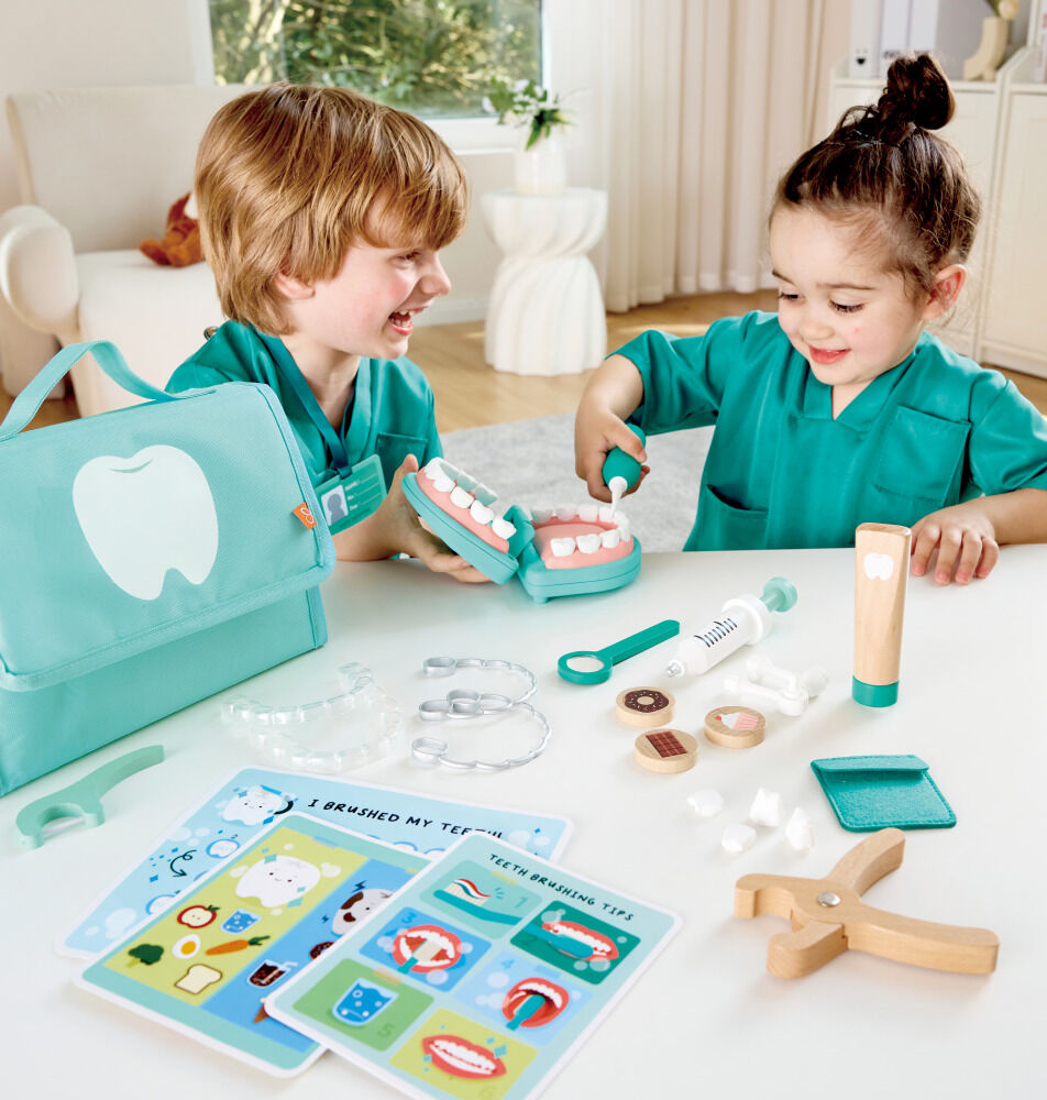 Hape Super Smile Dental Kit Hammaslääkärileikkisetti
