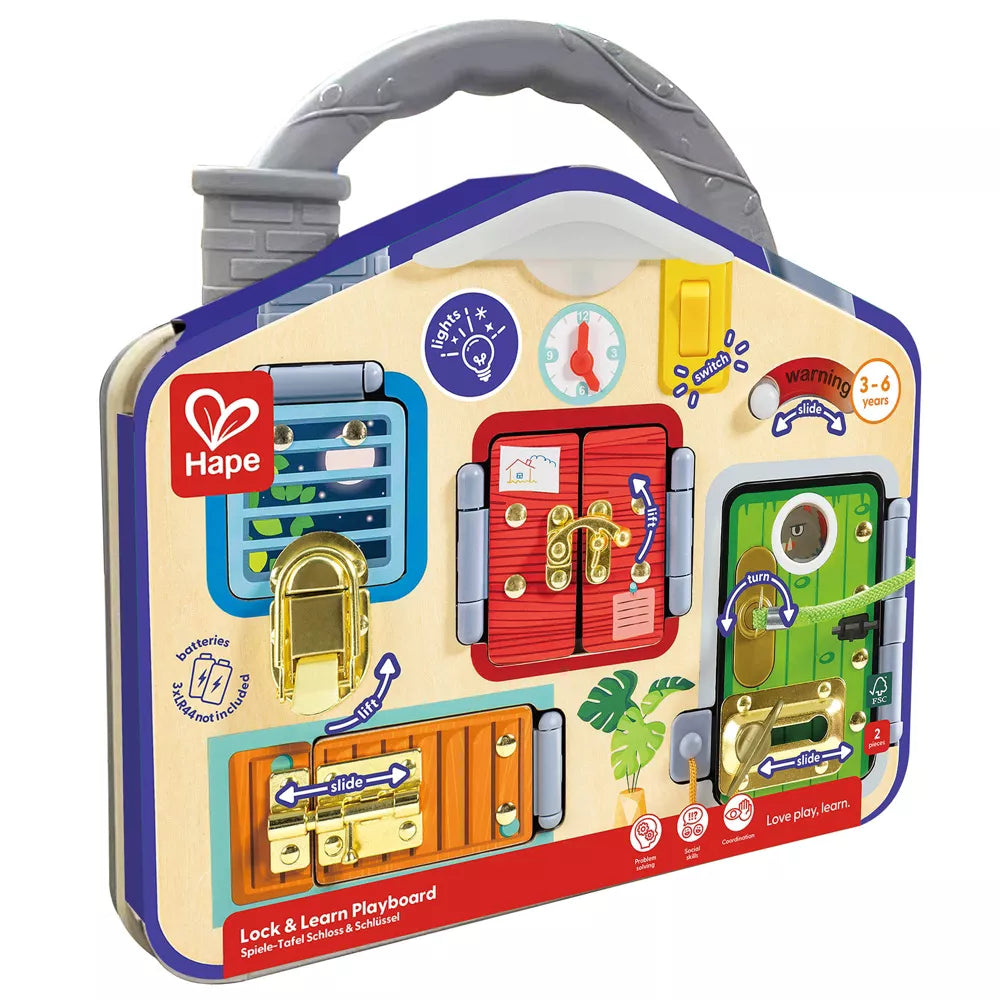 Hape Talo Puuhalauta/Aktiviteettilauta Busyboard