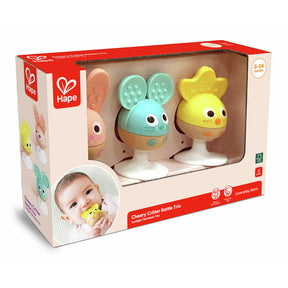 Hape Tarraavat Eläinhelistimet Imukupilla 3 kpl Pastelli