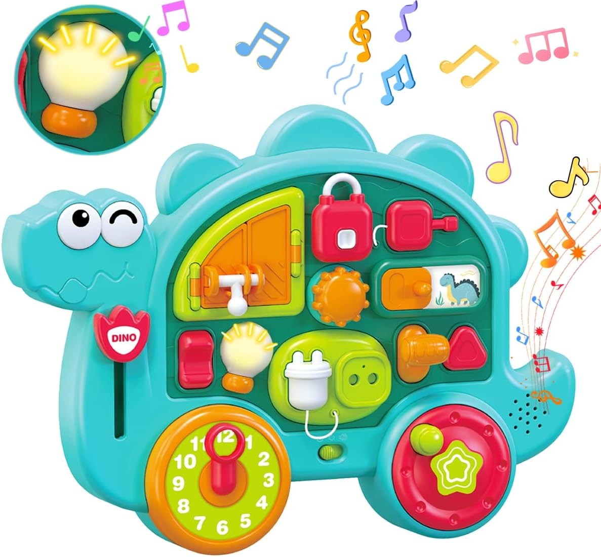 Happy Baby Aktiviteettilauta/Busyboard Valolla ja Äänellä