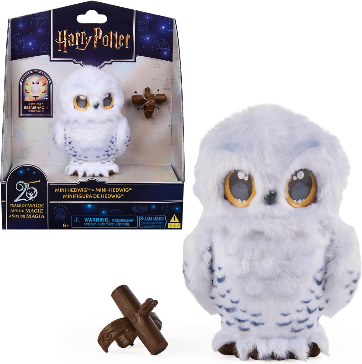 Harry Potter Interaktiivinen Hedwig-Pöllö 14cm