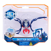 Hex Bots Skitter Bot Interaktiivinen Hämähäkki Hopea/Punainen