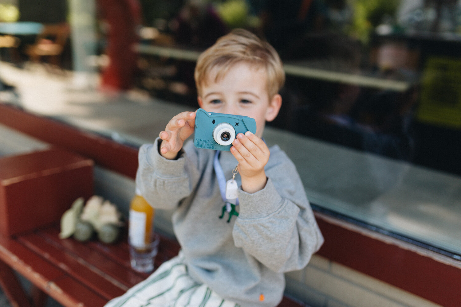 Hoppstar Lasten Digikamera Nalle Yale