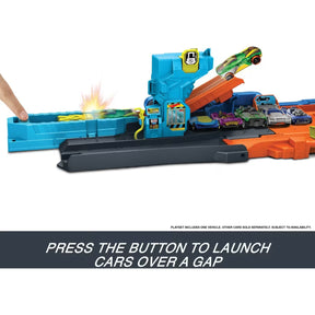 Hot Wheels Autorata City 2-in-1 Stunt-Autotalli