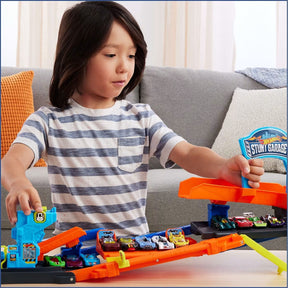 Hot Wheels Autorata City 2-in-1 Stunt-Autotalli