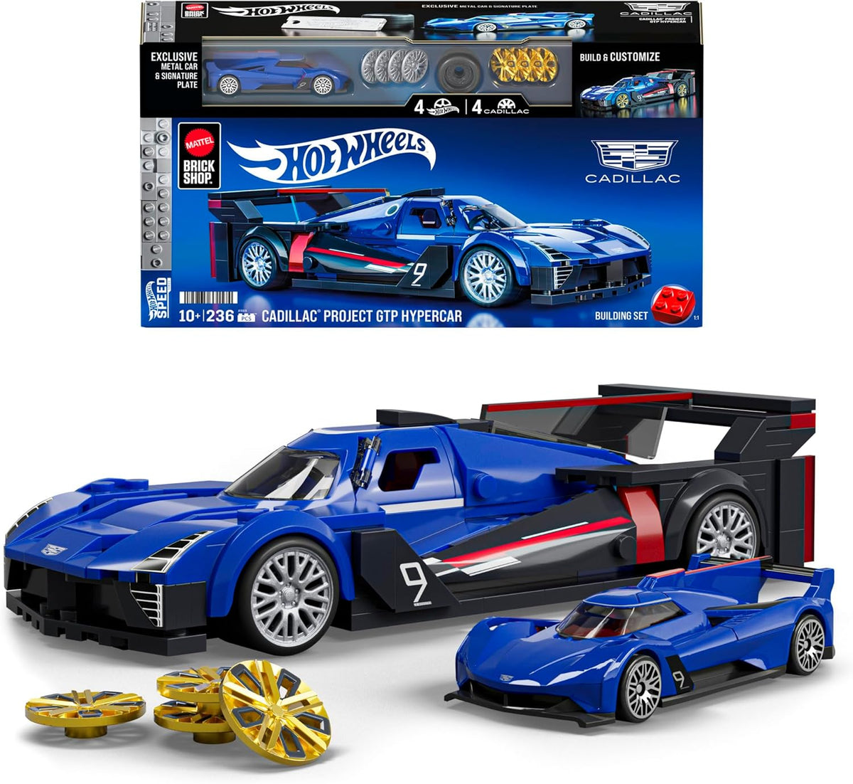 Hot Wheels Cadillac Koottava Pienoismalli
