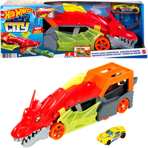 Hot Wheels City Dragon Launch Kuljetusauto