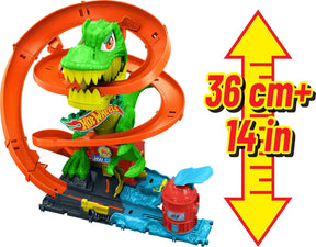 Hot Wheels City T-Rex Blaze Battle Autorata 