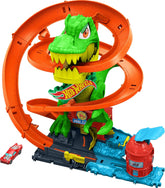 Hot Wheels City T-Rex Blaze Battle Autorata 