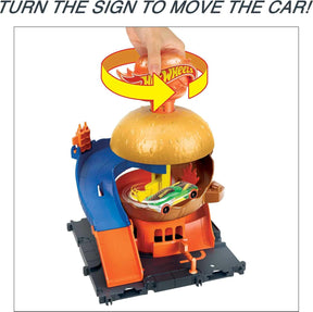 Hot Wheels Downtown Burger Drive-Thru Autorata
