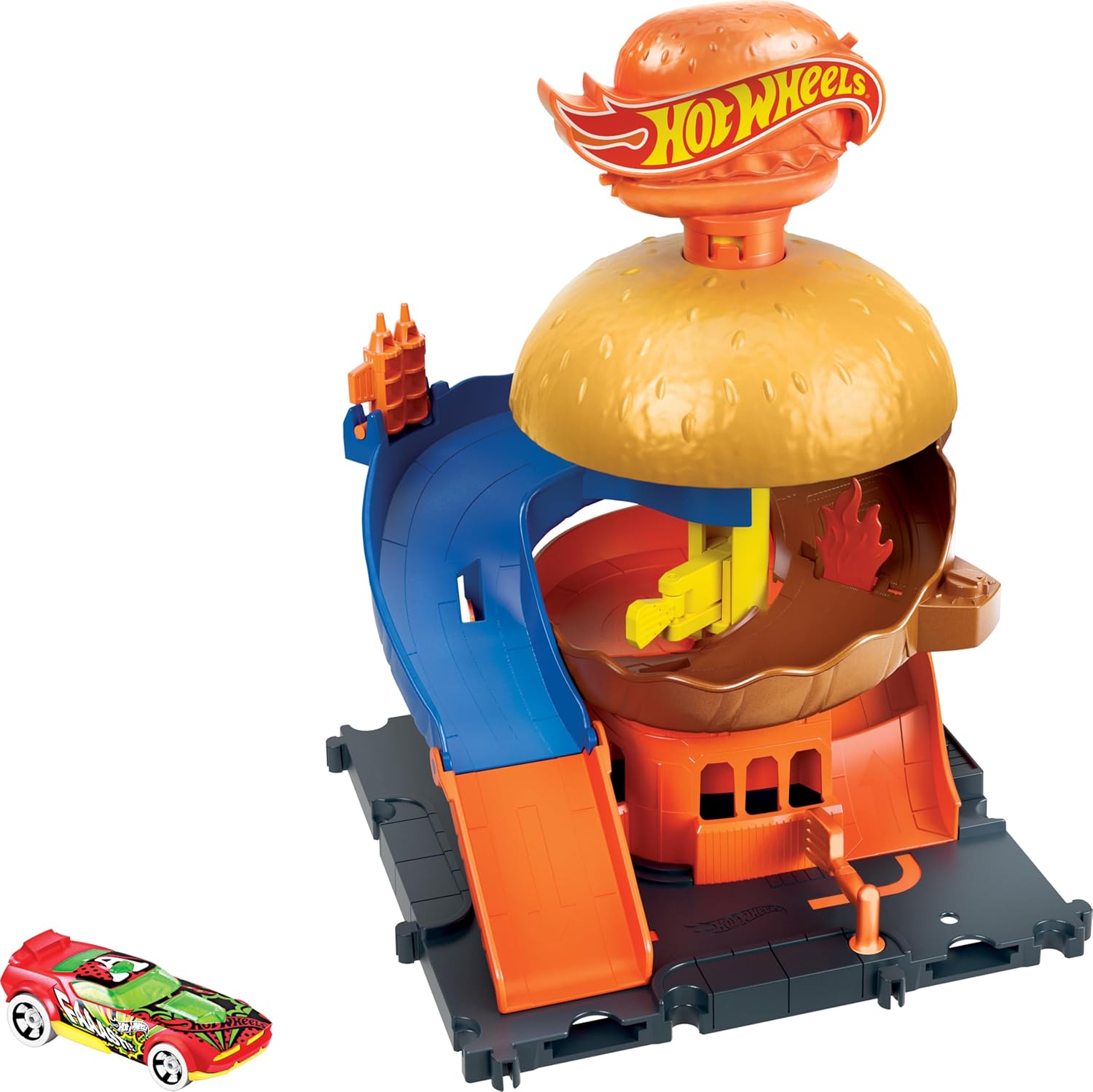 Hot Wheels Downtown Burger Drive-Thru Autorata