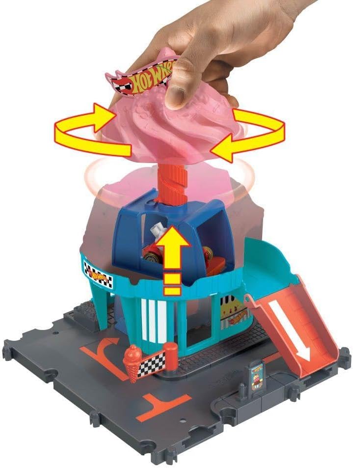 Hot Wheels Downtown Ice Cream Swirl Autorata