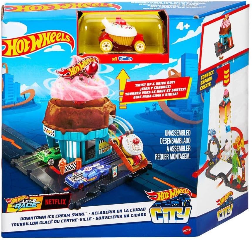 Hot Wheels Downtown Ice Cream Swirl Autorata