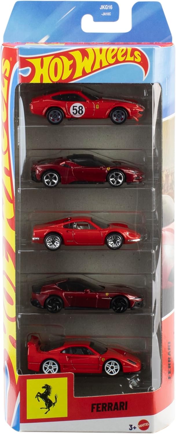 Hot Wheels Ferrari 5 Autoa