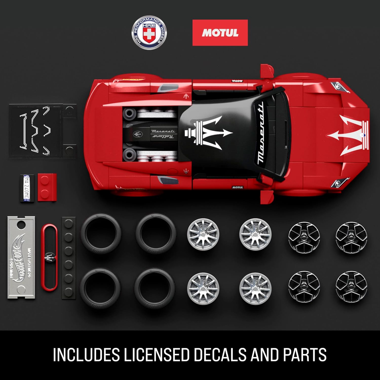 Hot Wheels Maserati Koottava Pienoismalli