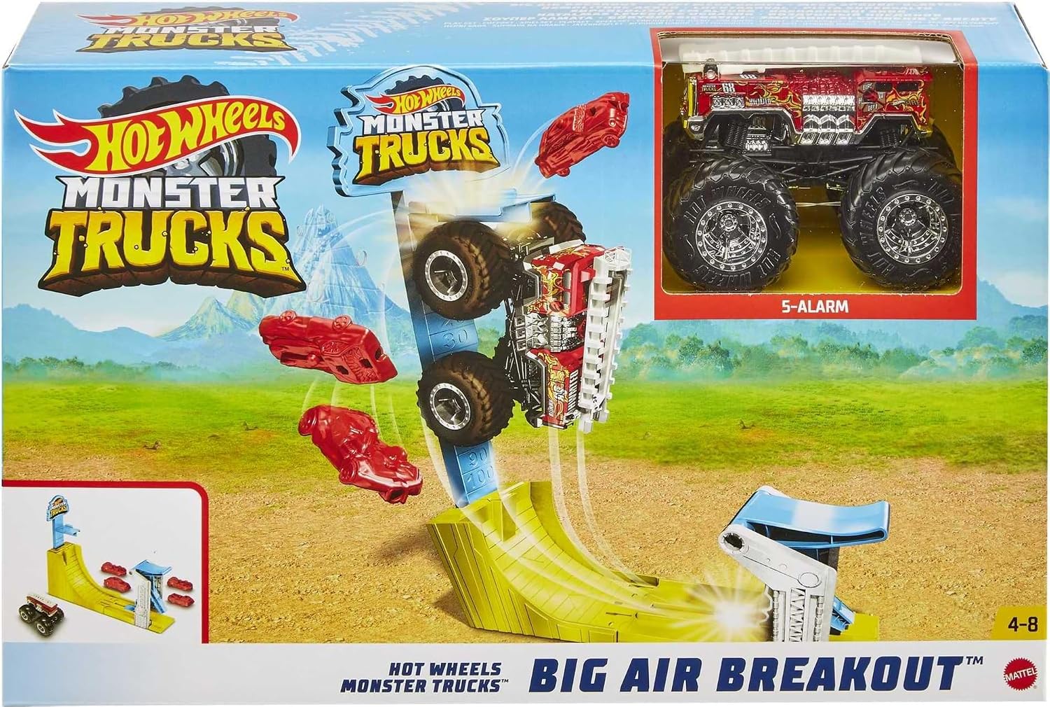 Hot Wheels Monster Truck Big Air Breakout Autorata