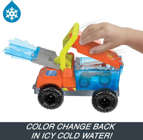 Hot Wheels Monster Trucks Color Shifters Fire Crash Leikkisetti