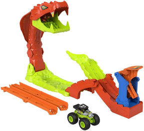 Hot Wheels Monster Trucks Snake Slam Takedown Monsteriautorata