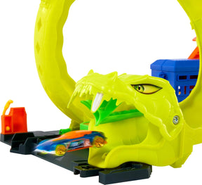 Hot Wheels Snake Spiral Attack Pikkuauto Leikkisetti