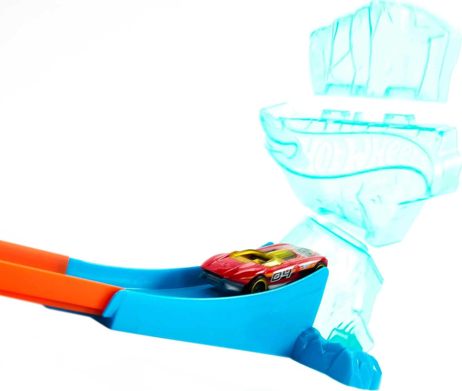 Hot Wheels Track Builder Ice Crash Pack Pikkuautoleikkisetti