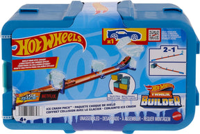 Hot Wheels Track Builder Ice Crash Pack Pikkuautoleikkisetti