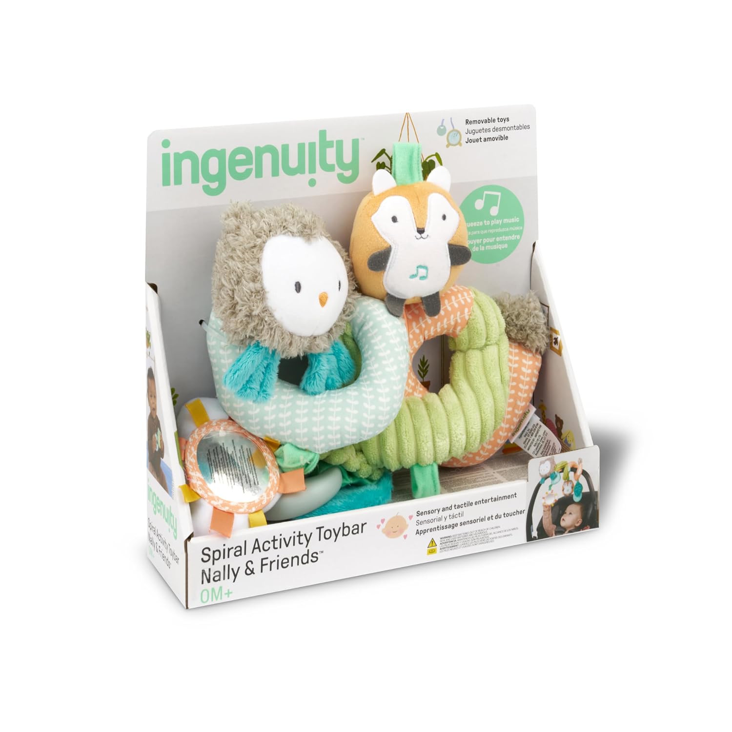 Ingenuity Aktiviteettispiraali Musiikilla
