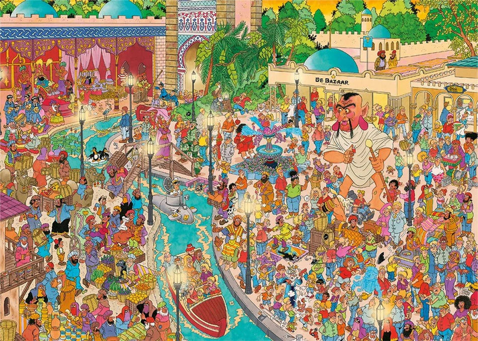 Jan van Haasteren 1000 Palan Palapeli Fata Morgana
