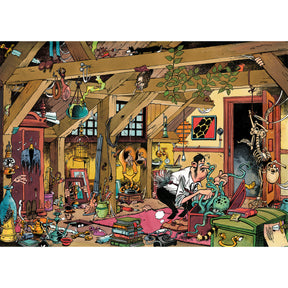 Jan van Haasteren Oldtimers The Bachelor 1000 Palan Palapeli